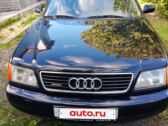 1996 Audi A6 I (C4), синий, 230000 рублей
