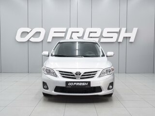 2013 Toyota Corolla X (E140, E150) Рестайлинг, белый, 1240000 рублей, вид 3