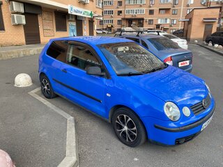 2001 Volkswagen Polo IV, синий, 280000 рублей, вид 3