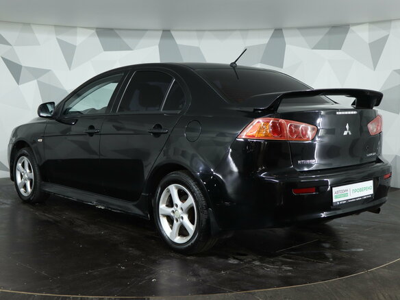2012 Mitsubishi Lancer X Рестайлинг, чёрный, 725000 рублей - вид 6
