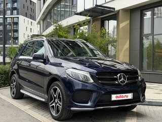 2015 Mercedes-Benz GLE 400 I (W166), синий, 3349000 рублей, вид 1