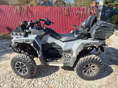 2024 Stels ATV-800 Guepard Trophy, серый, 888000 рублей, вид 3