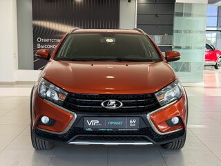 2018 Lada (ВАЗ) Vesta SW Cross I, оранжевый, 1087000 рублей, вид 1