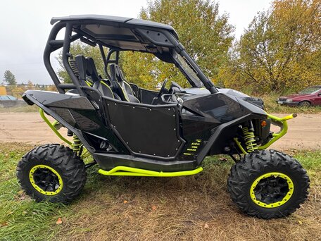2015 BRP Can-Am Maverick X RS Turbo RR, чёрный, 1170000 рублей, вид 4