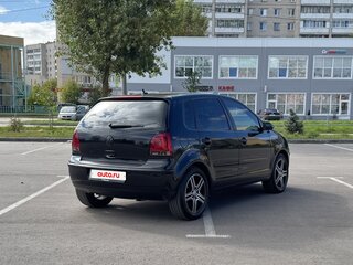 2008 Volkswagen Polo IV Рестайлинг, чёрный, 530000 рублей, вид 2