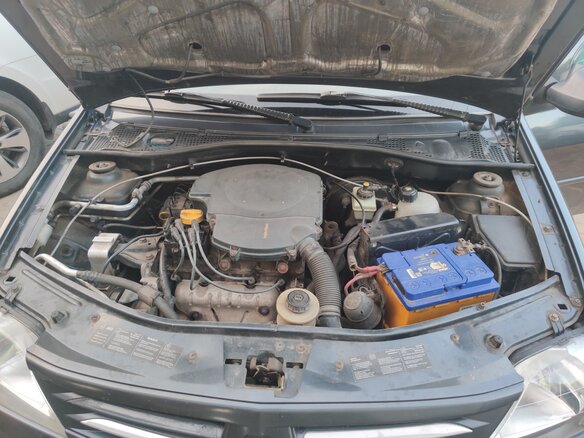 2008 Renault Logan I, серый - вид 16