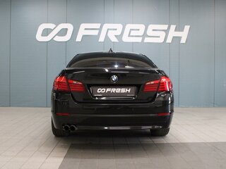 2012 BMW 5 серии 520i VI (F10/F11/F07), чёрный, 1700000 рублей, вид 4