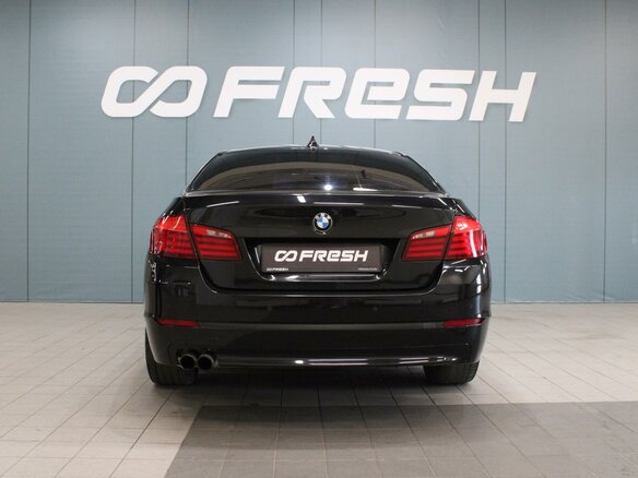 2012 BMW 5 серии 520i VI (F10/F11/F07), чёрный, 1710000 рублей - вид 3