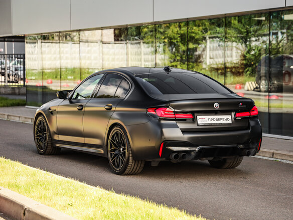 2021 BMW M5 VI (F90) Рестайлинг, чёрный - вид 8