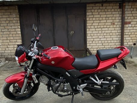 2007 Suzuki SV 650, красный, 450000 рублей, вид 1