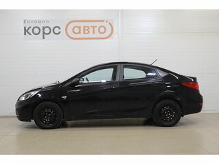 2014 Hyundai Solaris I, чёрный, 766000 рублей, вид 2