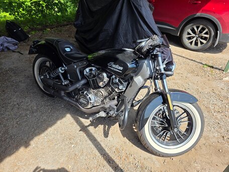 2017 Indian Scout, чёрный, 780000 рублей, вид 5