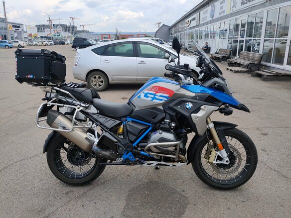 2017 BMW R 1200 GS, синий, 1400000 рублей - вид 3
