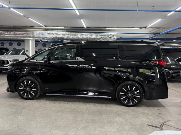 2023 Toyota Alphard IV, чёрный, 13999000 рублей - вид 7