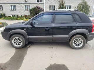 2004 Hyundai Tucson I, чёрный, 720000 рублей, вид 3