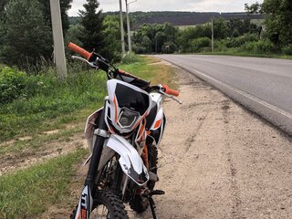 2024 Kayo Basic TT125, белый, 70000 рублей, вид 3