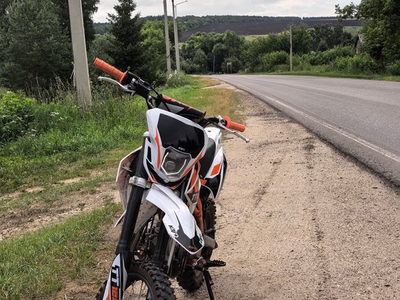 2024 Kayo Basic TT125, белый, 70000 рублей - вид 2