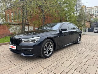 2015 BMW 7 серии Long 750Li xDrive VI (G11/G12), чёрный, 2400000 рублей, вид 1