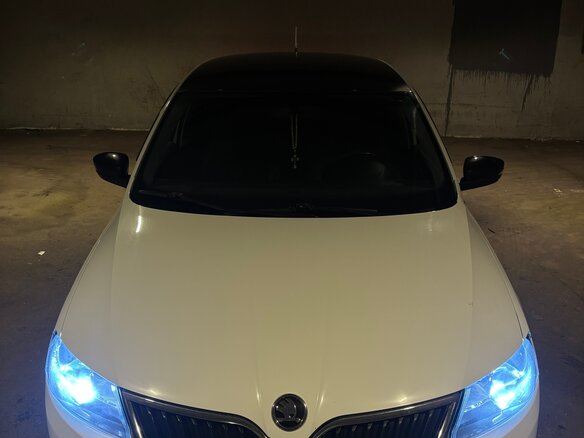 2014 Skoda Rapid I, белый, 750000 рублей - вид 2