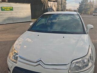 2009 Citroen C4 I Рестайлинг, белый, 349000 рублей, вид 1