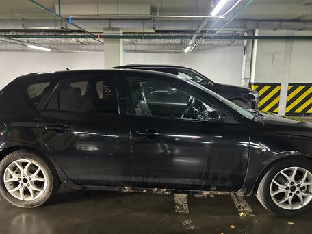 2006 Mazda 3 I (BK) Рестайлинг, чёрный, 400000 рублей, вид 5