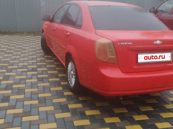 2007 Chevrolet Lacetti I, красный, 260000 рублей - вид 5
