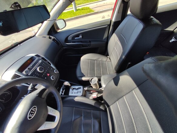 2011 Kia Ceed I Рестайлинг, красный - вид 11