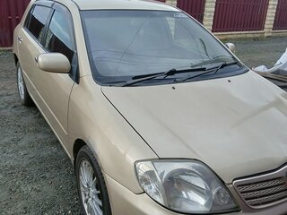 2001 Toyota Allex I, золотистый, 625000 рублей, вид 1