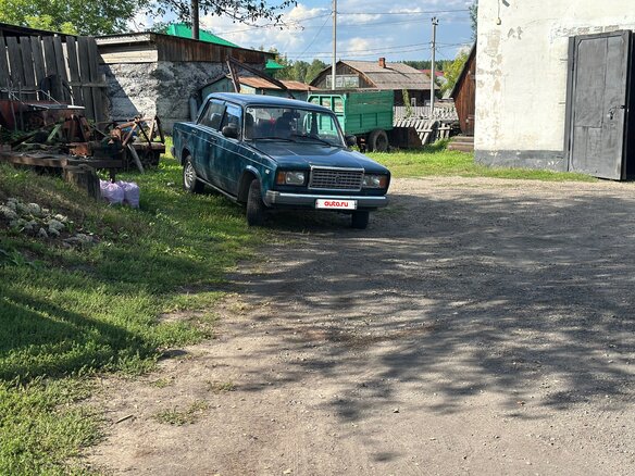 1999 Lada (ВАЗ) 2107, синий, 95000 рублей - вид 2