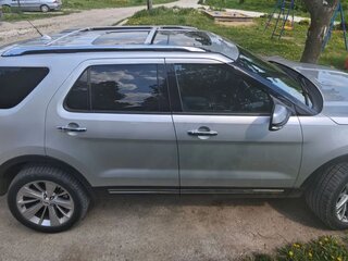 2018 Ford Explorer V Рестайлинг 2, серый, 2650000 рублей, вид 4