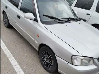 2007 Hyundai Accent ТагАЗ II, серый, 215000 рублей, вид 2