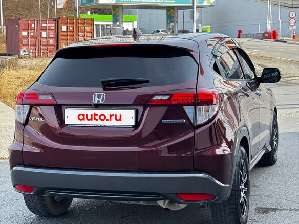 2014 Honda Vezel I, красный, 1240000 рублей - вид 4