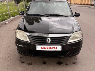 2010 Renault Logan I Рестайлинг, чёрный, 350000 рублей, вид 3
