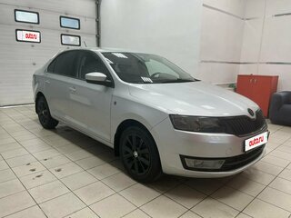 2014 Skoda Rapid I, серебристый, 830000 рублей, вид 3