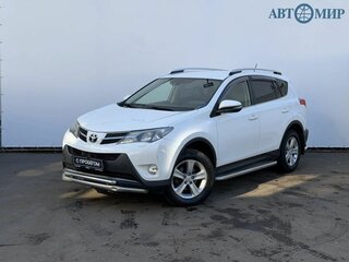 2013 Toyota RAV4 III (XA30) Рестайлинг, белый, 1850000 рублей, вид 1