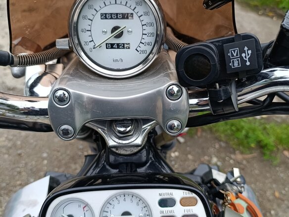 1998 Yamaha V-Max 1200, серый, 450000 рублей - вид 12