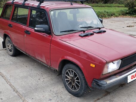 2007 Lada (ВАЗ) 2104, красный, 160000 рублей, вид 1