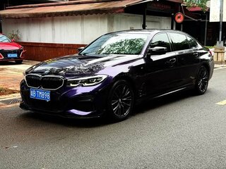 2022 BMW 3 серии 320i VII (G2x), фиолетовый, 2740000 рублей, вид 1