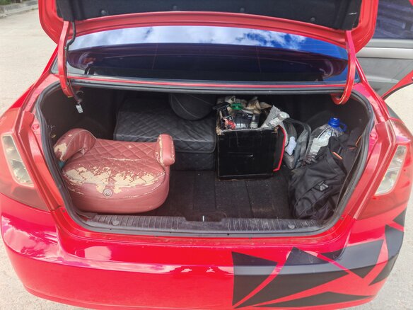 2007 Chevrolet Lacetti I, красный, 365000 рублей - вид 14