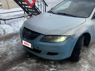 2004 Mazda 6 I (GG), серебристый, 130000 рублей, вид 2