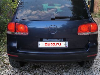 2003 Volkswagen Touareg I, синий, 400000 рублей, вид 3