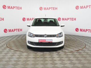 2013 Volkswagen Polo V, белый, 798000 рублей, вид 2
