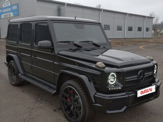 2016 Mercedes-Benz G-Класс AMG 63 AMG I (W463) Рестайлинг 3, чёрный, 8700000 рублей, вид 1