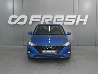 2020 Hyundai Solaris II Рестайлинг, синий, 1659000 рублей, вид 3