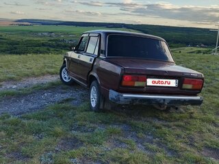 2007 Lada (ВАЗ) 2107, пурпурный, 70000 рублей, вид 4