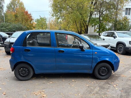 2011 Daewoo Matiz I Рестайлинг, синий, 129990 рублей, вид 4
