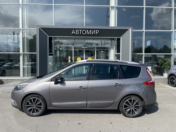 2013 Renault Scenic Grand III Рестайлинг, серый - вид 7