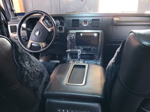 2008 Hummer H2 I Рестайлинг, чёрный, 4800000 рублей - вид 10