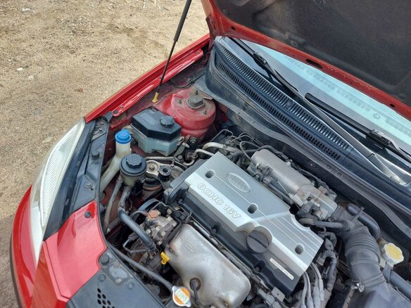 2006 Kia Rio II, красный, 495000 рублей - вид 24