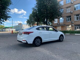 2017 Hyundai Solaris II, белый, 540000 рублей, вид 5